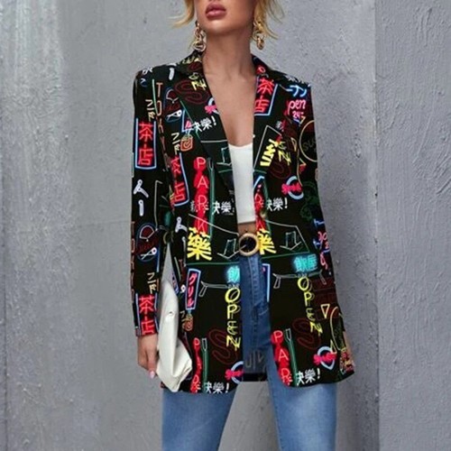 Donna giacca blazer colorato - donna,
