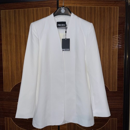Giacca blazer avorio donna - giacca,