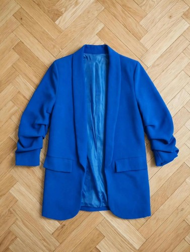 Blazer donna blu tinta - , unita