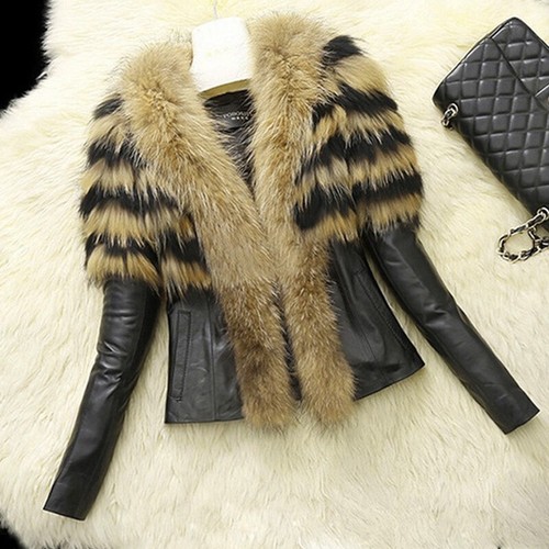Donna giacca blazer pelliccia - giacca,