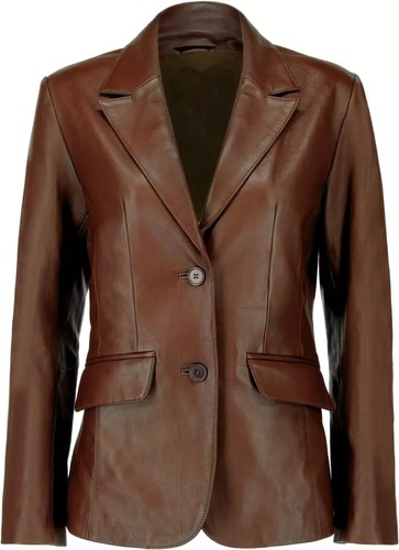 Blazer donna vera - , pelle