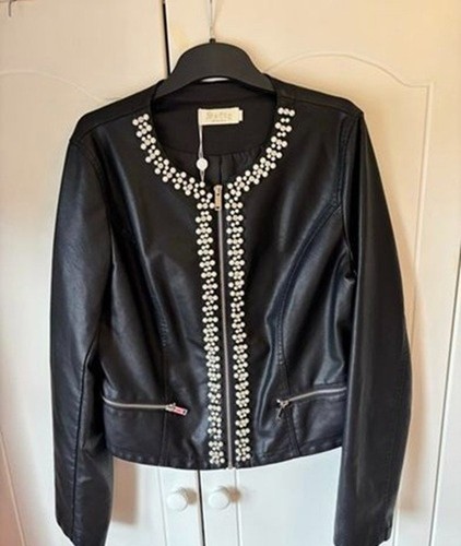 Giacca donna elegante ecopelle - giacca,