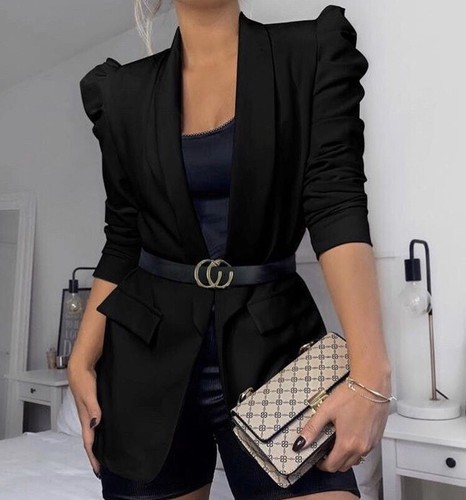 Giacca blazer cintura donna - +,